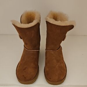 UGG Tan Shearling Boots